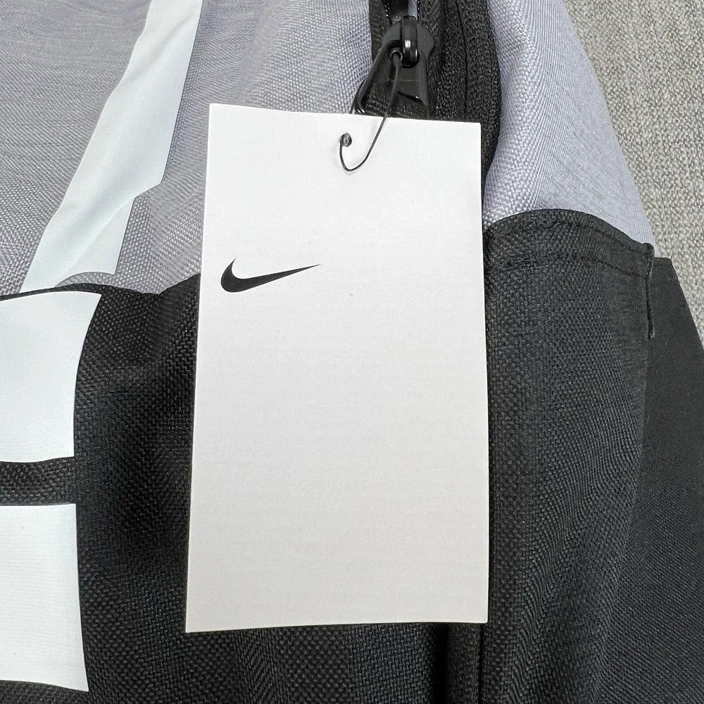 Nike Hoops Elite Pro Basketball Backpack Black Silver Grey New BA5554-012